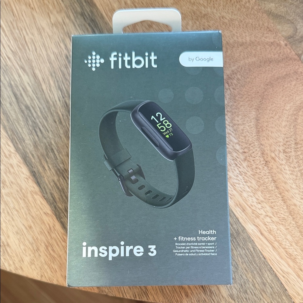 Fitbit Inspire 3 Black Smartwatch